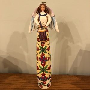 Jim Shore Heartland Creek; Music Warms the Heart; 2004 angel